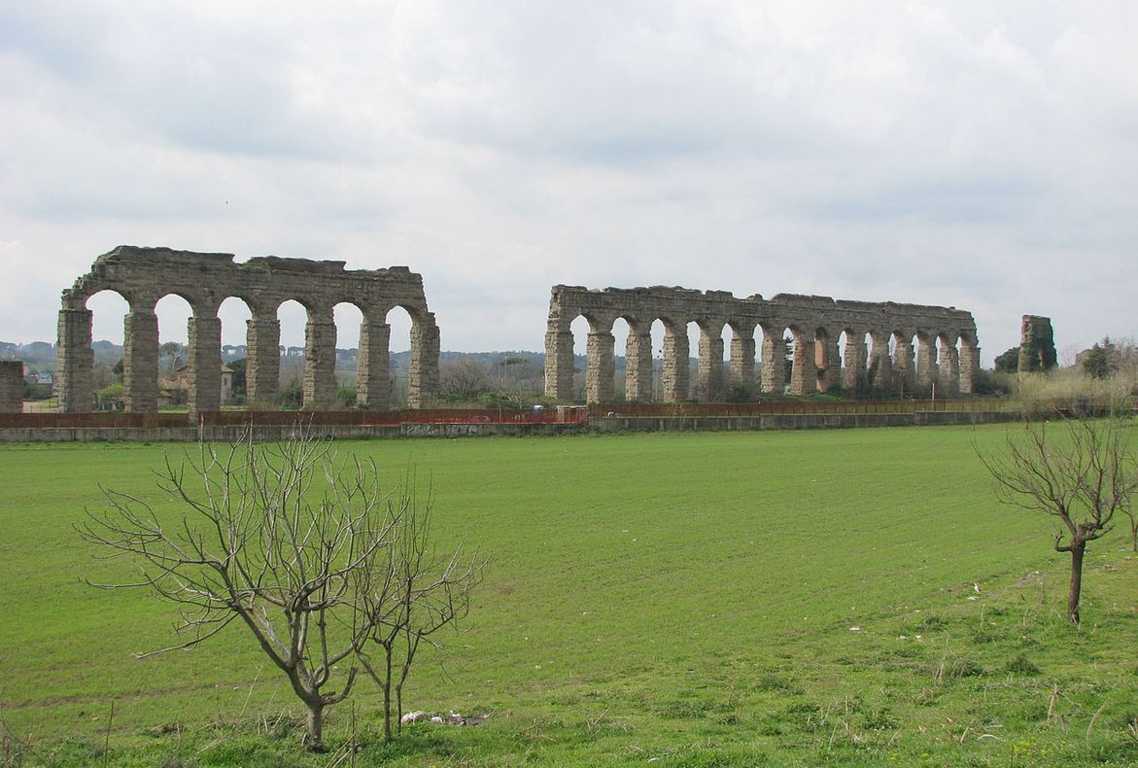 Top 10 Most Impressive Ancient Aqueducts, Aqua Claudio