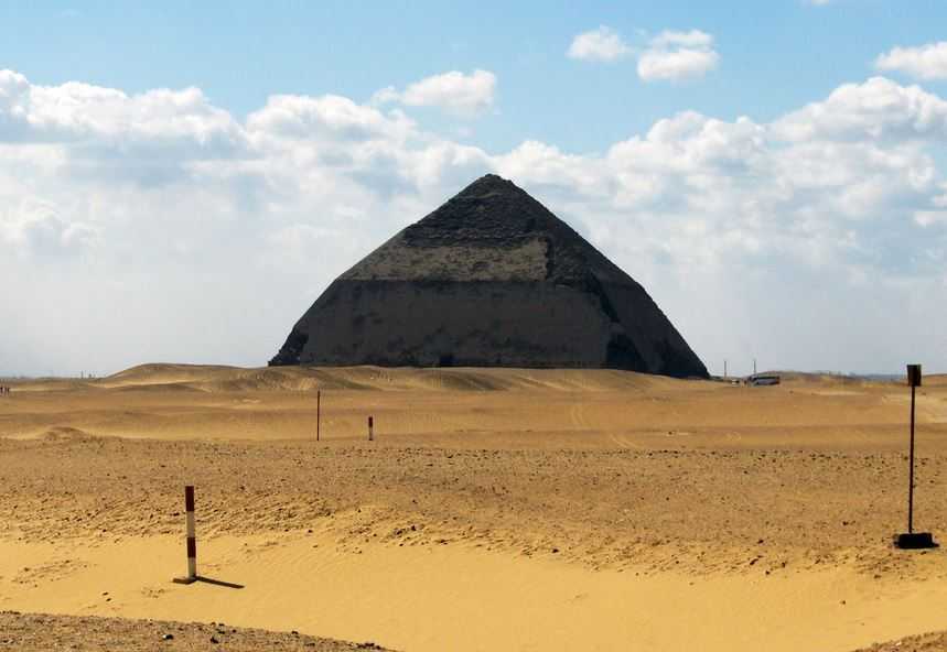 Top 10 Amazing Ancient Egyptian Monuments, Bent Pyramid