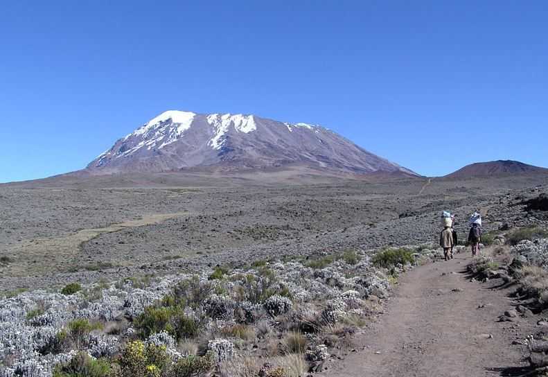 Top 10 Most Amazing Volcanoes in the World, Mount Kilimanjaro