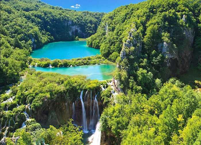 Top 10 Most Beautiful Lakes around the World, Plitvice Lakes