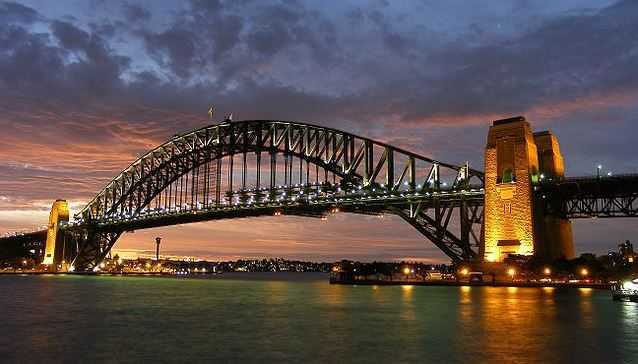 Top 10 Most Famous Bridges in the World, Sydney Harbor Bridge