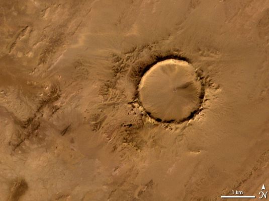 Top 10 Fascinating Impact Craters on Earth, Tenoumer Crater