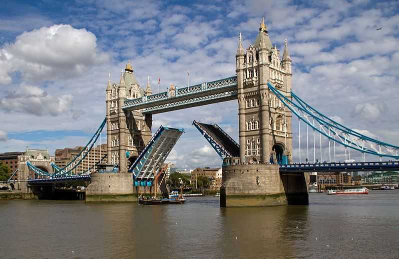 Top 10 Most Famous Bridges in the World, Tower Bridge