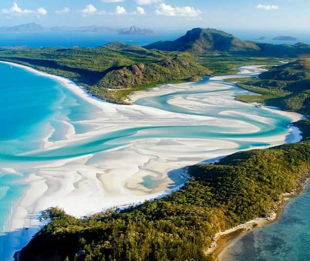 Top 10 Most beautiful Beaches around the World, Whitehaven Beach