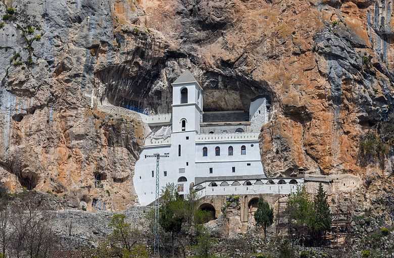 Top 10 Most Famous Christian Monasteries in the World, Ostrog Monastery