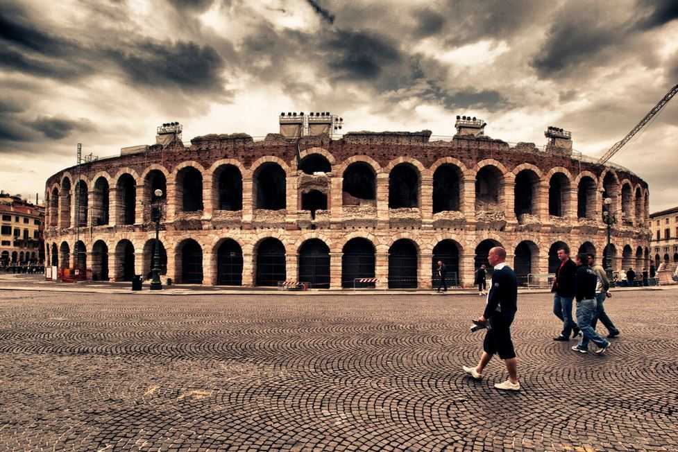 Top 10 Most Famous Ancient Roman Monuments, Verona Arena