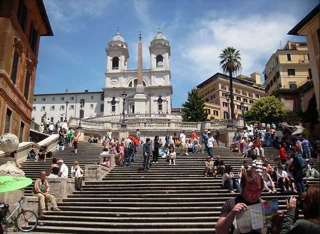 Spanish Steps, places to visit in rome