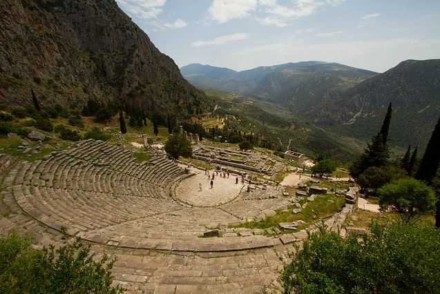 Delphi Theater, things to do in Greece