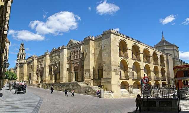 Mezquita of Cordoba, famous places in Spain