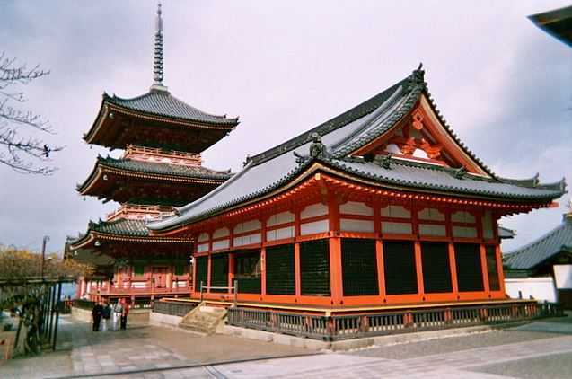 Kiyomizu-dera, tourist spots in Japan