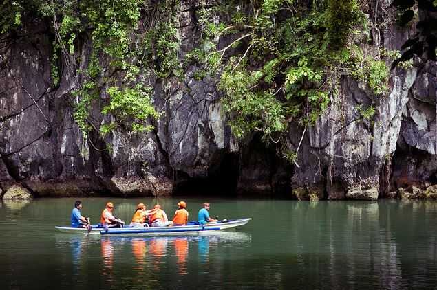 Puerto Princesa Underground River, tourist spot in the Philippines