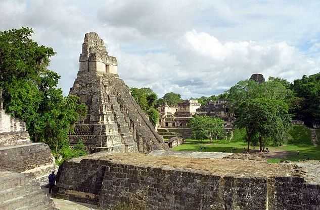 Tikal, tourist attractions in Guatemala