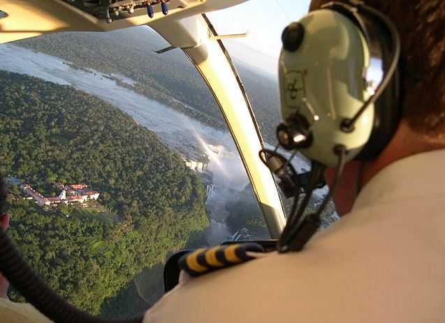 Iguazu Falls, air tours