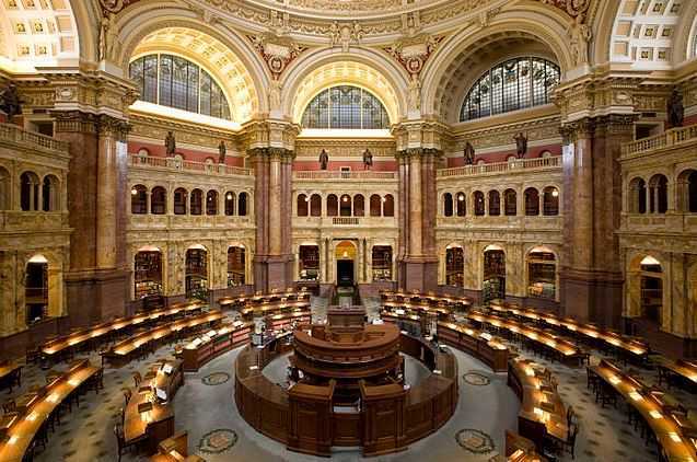 Library of Congress, Washington D.C. attractions
