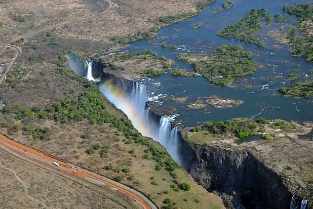 Victoria Falls, helicopter flights